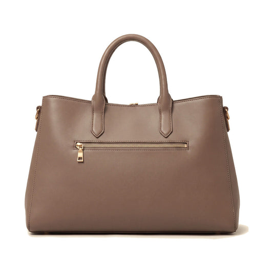 DiSheri tote, back view with hidden slip pocket